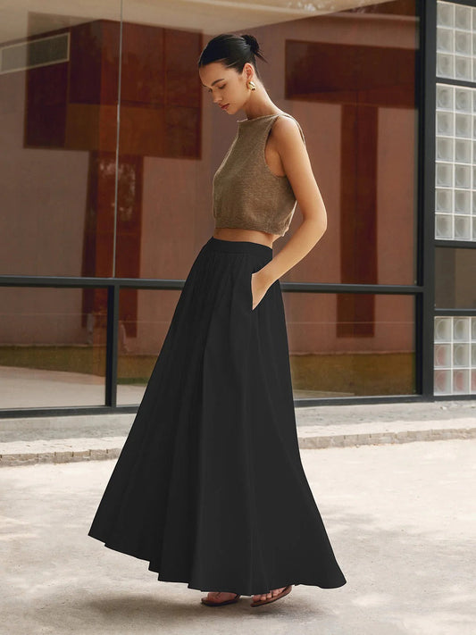 Jupe Plissée Élégante pour Femme | Parfaite pour le Travail ou les Soirées - LuxeStyle