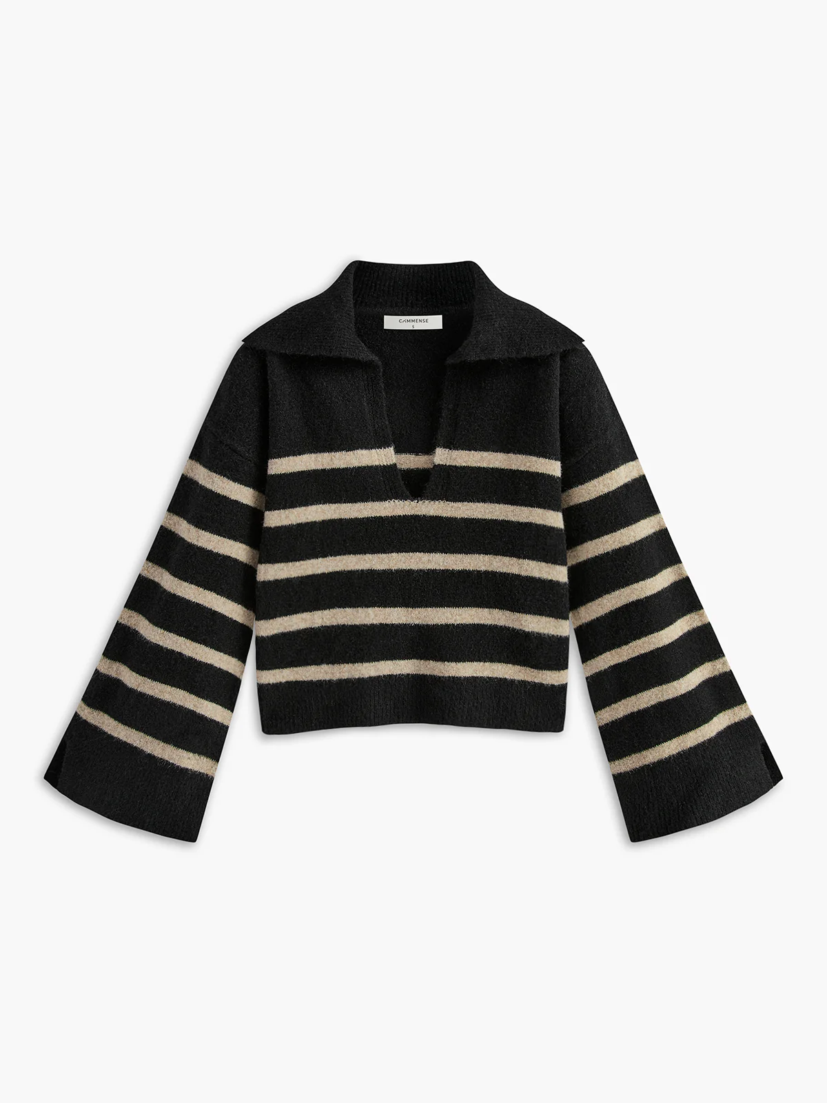 Pull à Capuche Rayé Femme Hiver Chic