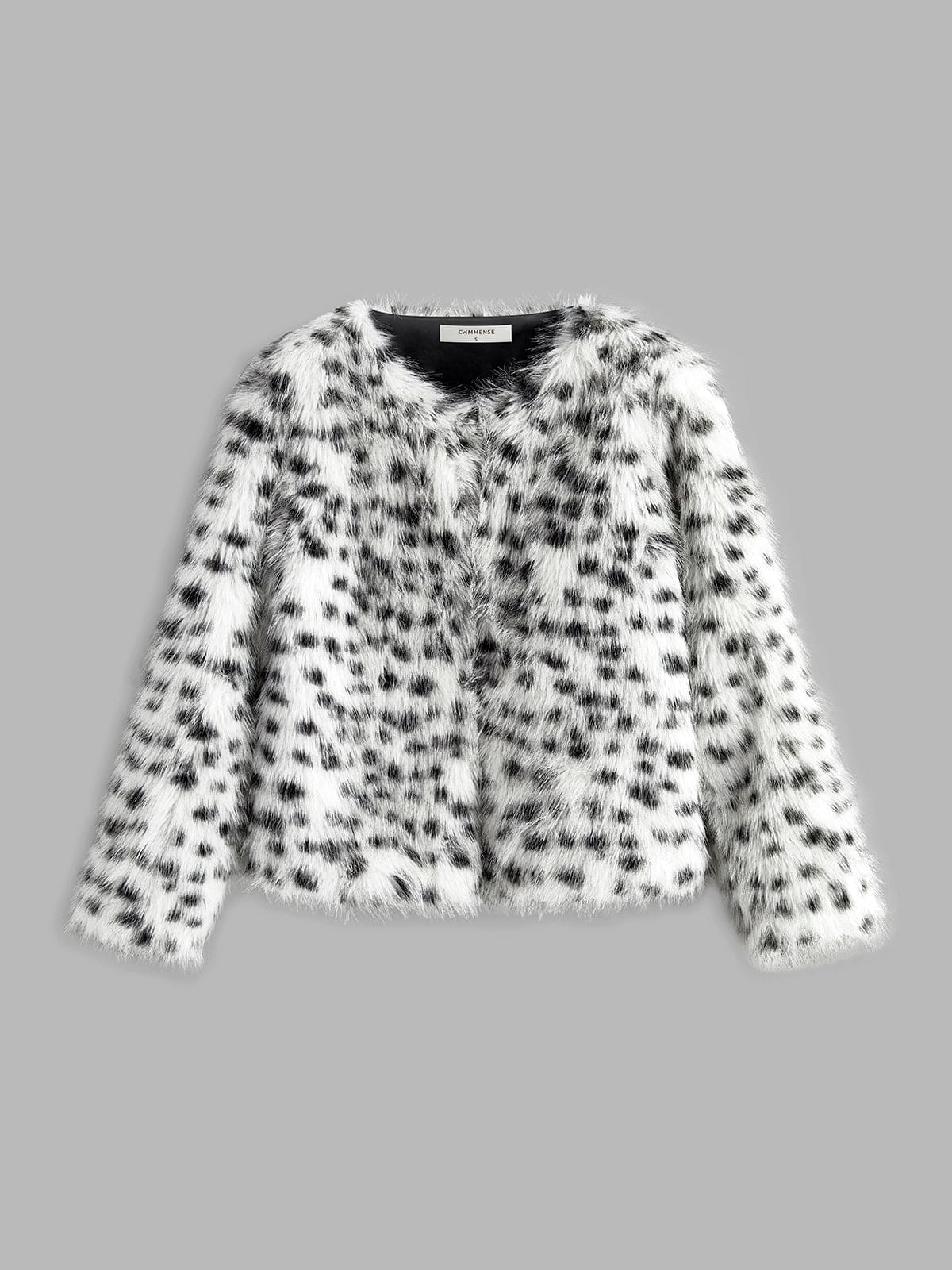 Veste Léopard Chic pour Femme Hiver - LuxeStyle