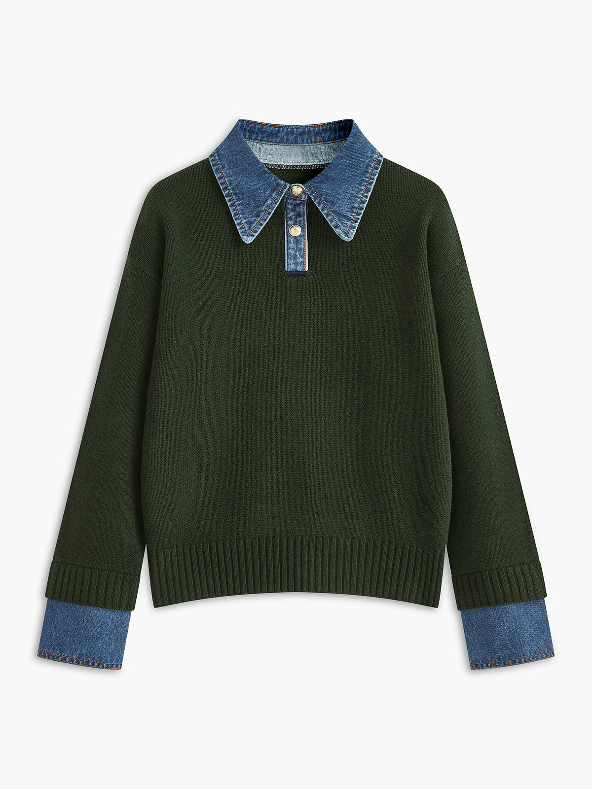 Pull Femme Polyvalent à Revers Réversible pour Travail et Loisirs