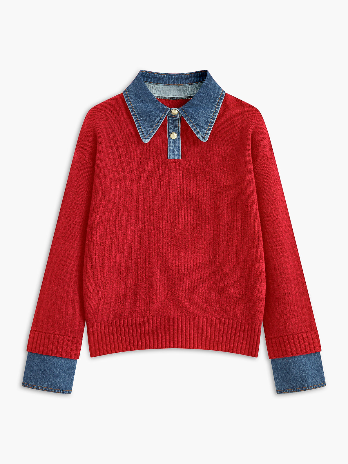 Pull Femme Polyvalent à Revers Réversible pour Travail et Loisirs
