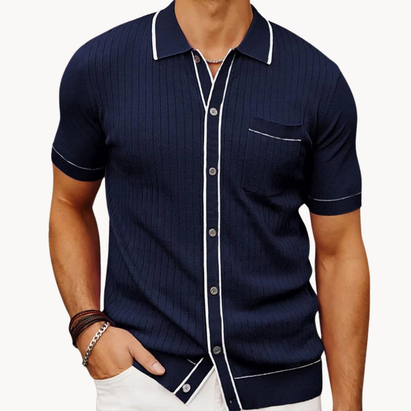 Chemise Décontractée Été avec Poche Avant - LuxeStyle
