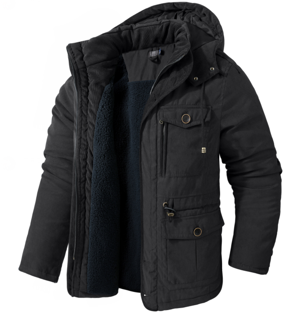 Manteau Hiver Homme Grand Format - LuxeStyle