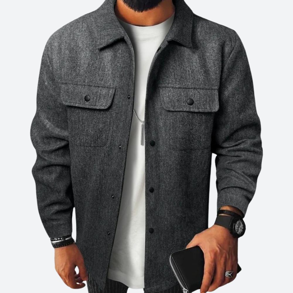 Gilet Homme Élégant – Veste Sans Manches Douillette & Détendue au Style Classique