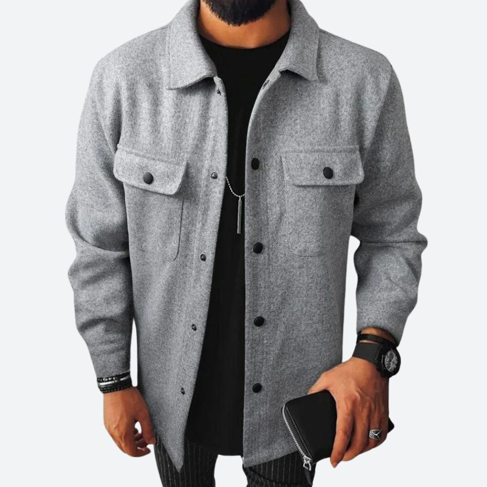 Gilet Homme Élégant – Veste Sans Manches Douillette & Détendue au Style Classique