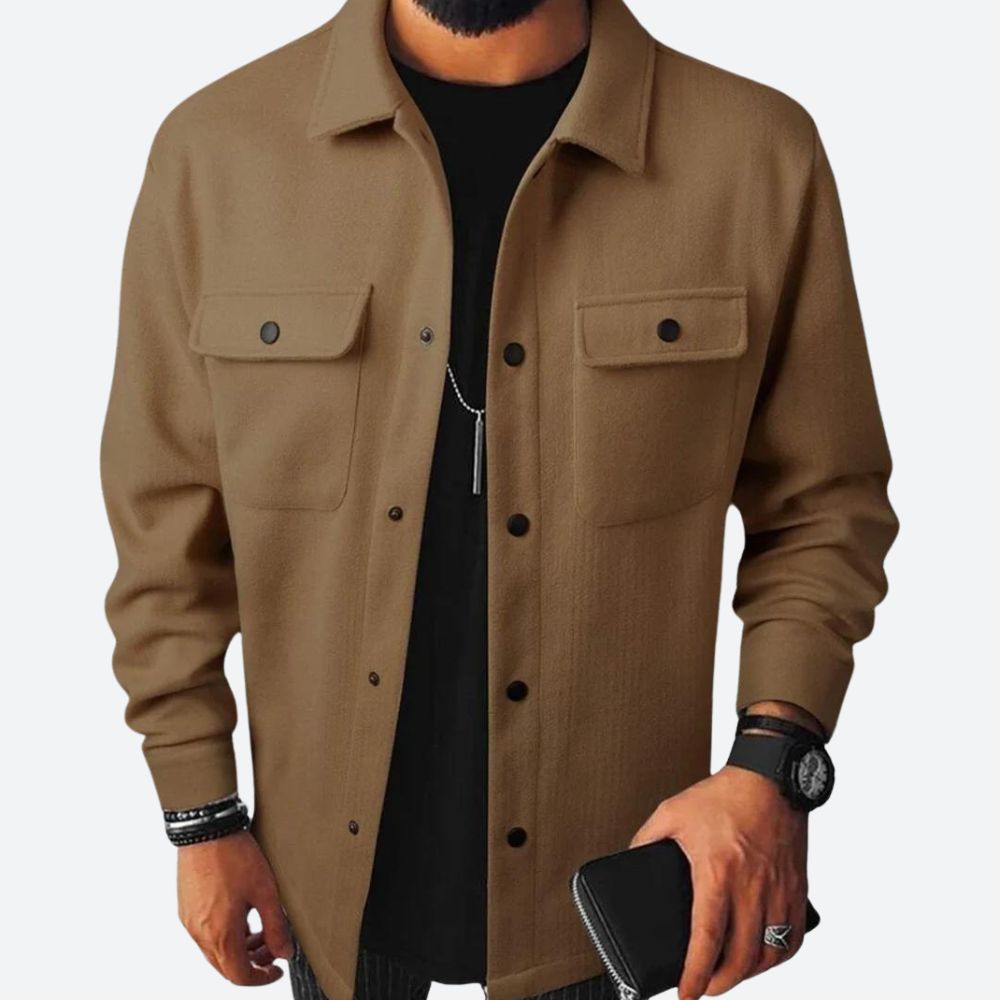 Gilet Homme Élégant – Veste Sans Manches Douillette & Détendue au Style Classique
