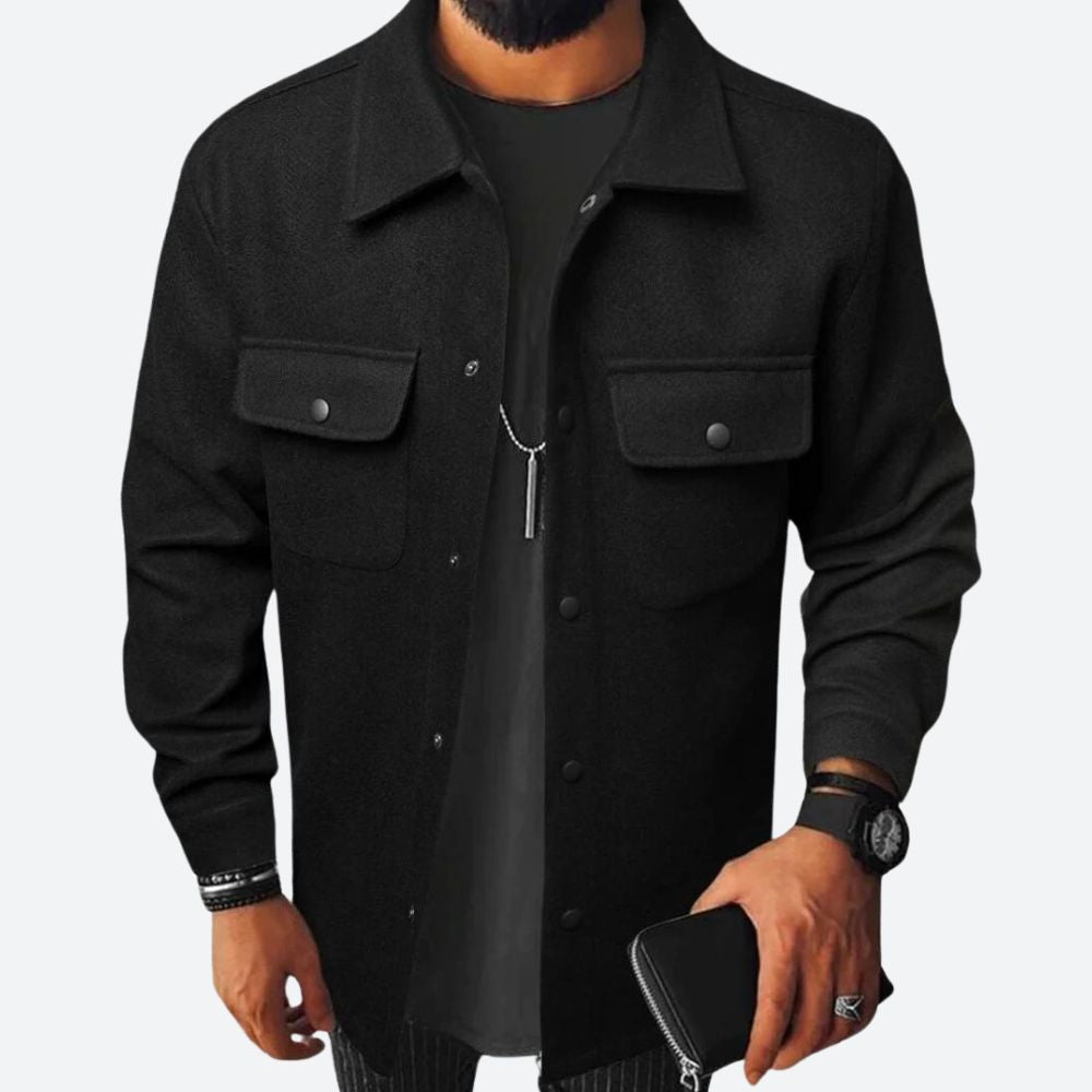 Chemise Homme Chaud et Confortable Hiver
