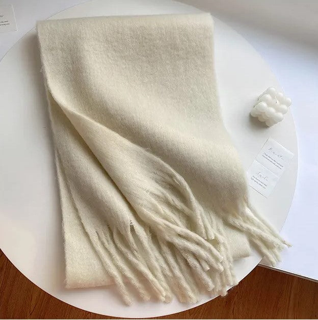 Écharpe Chaude et Douce pour Femme en Hiver