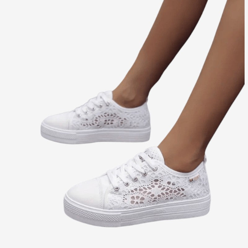 Baskets Femmes Lacets Respirantes - LuxeStyle