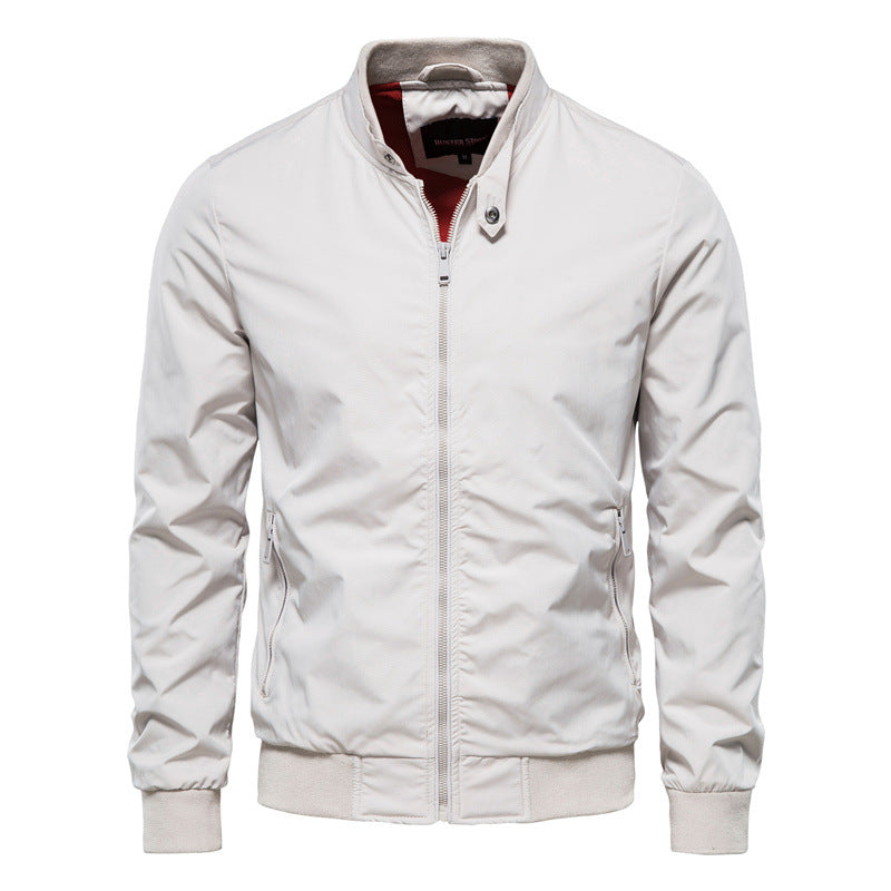 Veste Homme Hiver – Doudoune Élégante et Légère avec Col Montant