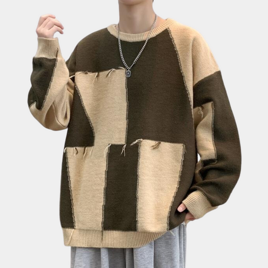 ALBERT - Pull Tricoté Elégant pour Hommes
