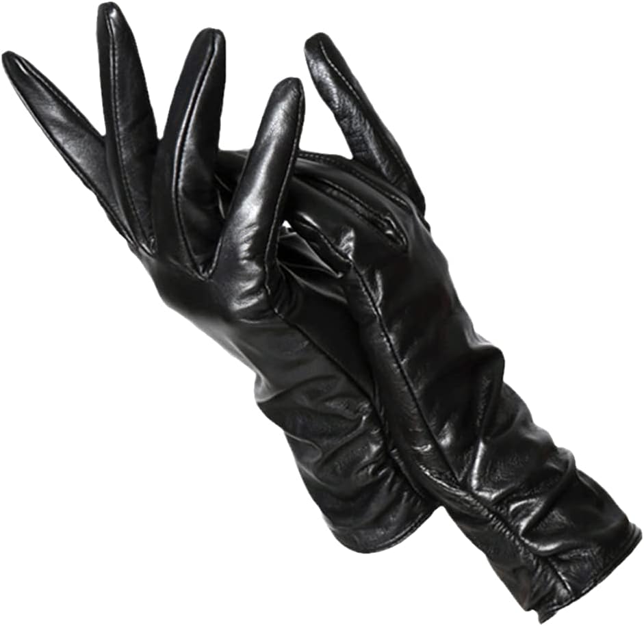 Gants Cuir Élégants Femmes Hiver