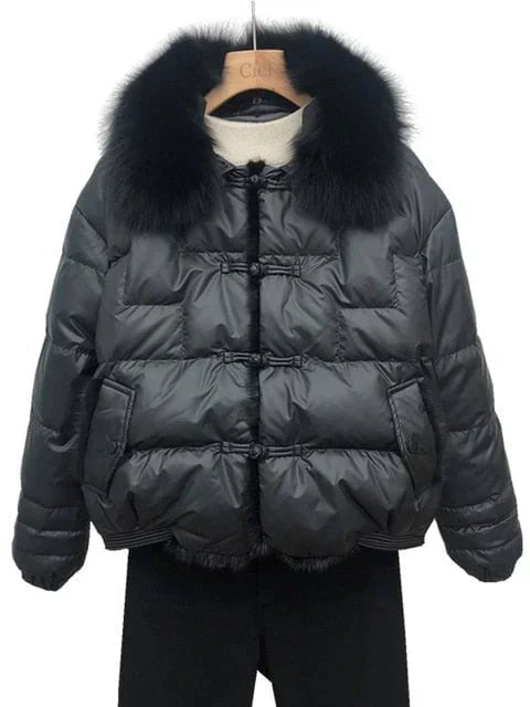 Parka Femme Hiver Élégant et Chaud