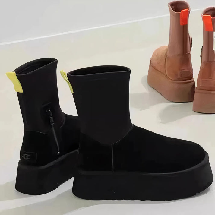 Bottes Hiver Femmes Élégantes et Hautes - LuxeStyle