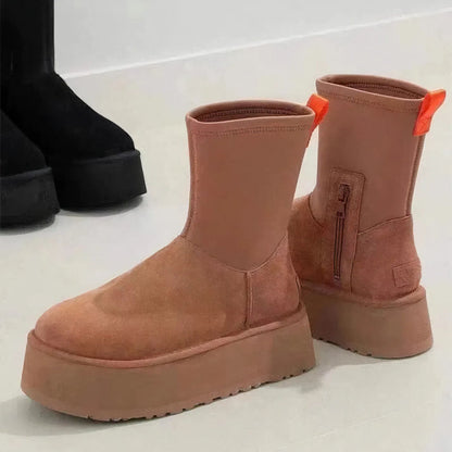 Bottes Hiver Femmes Élégantes et Hautes