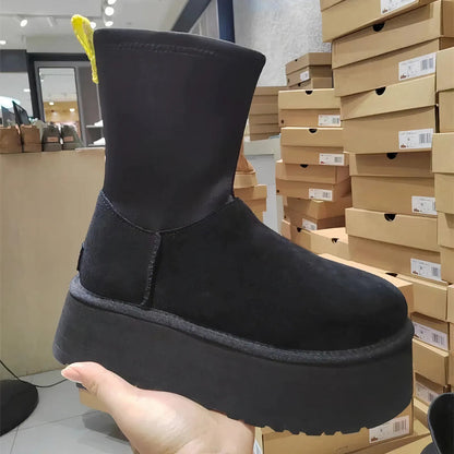Bottes Hiver Femmes Élégantes et Hautes