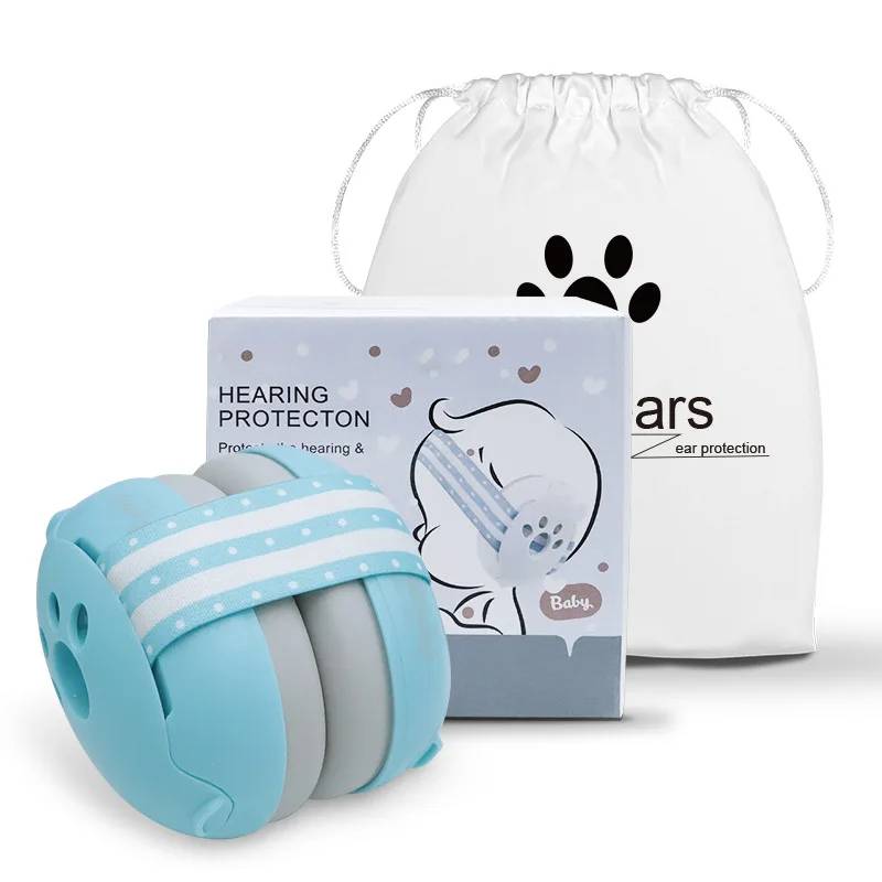 Casque de Protection Auditif Bébé Garçon avec Étui de Transport - LuxeStyle