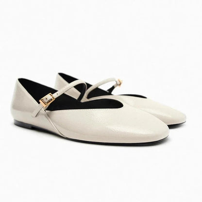Ballerines Féminines Vernies Élégantes & Comfort