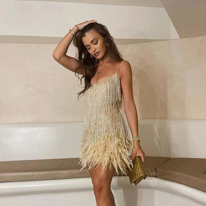 CalyssaChic™ – Robe de Cocktail Femme Élégante en Tissu Léger & Flatteur
