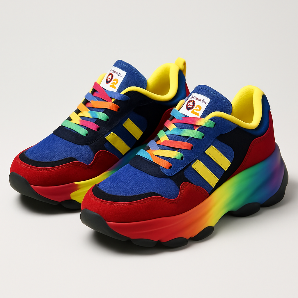 Chaussures running colorées pour adulte hommes femmes - LuxeStyle