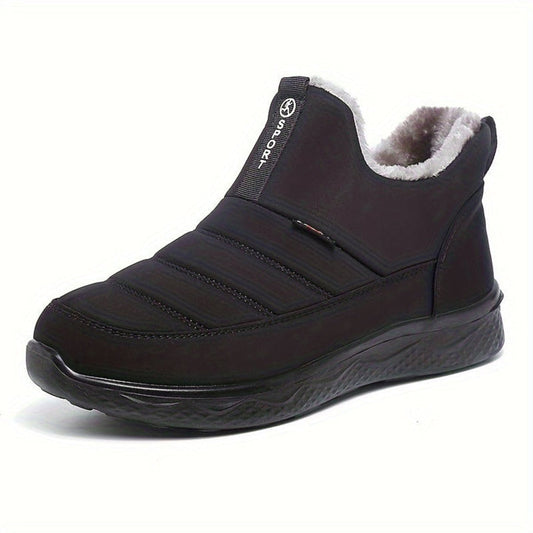Bottes Talons Femmes Fourrure Synthétique et Semelles Antidérapantes - BlxckFR