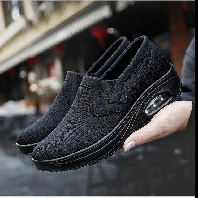 Baskets Homme Noir Haute Performance - LuxeStyle
