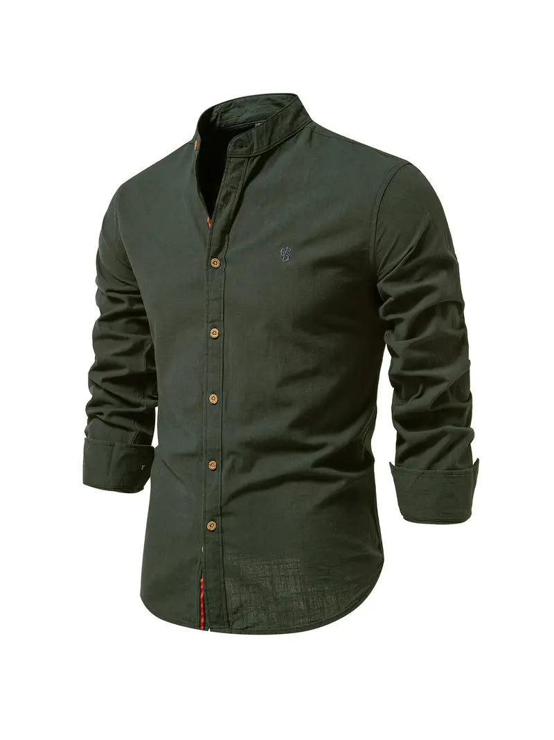 Chemise Homme Élégante Coton - BlxckFR