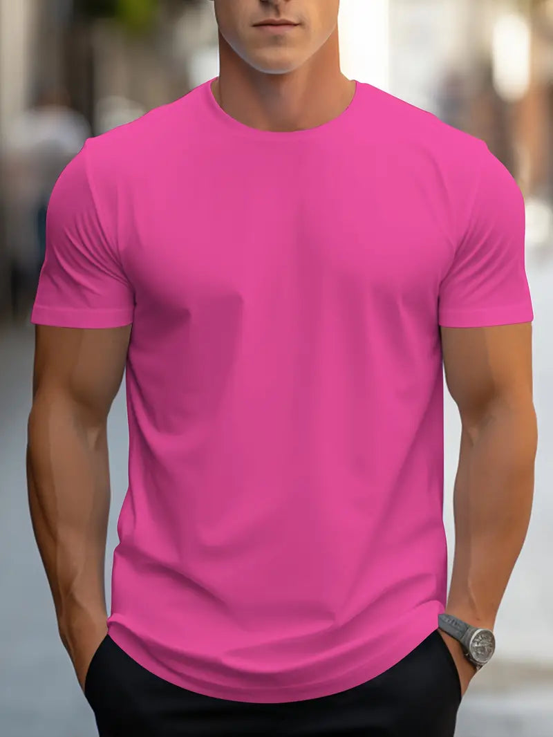 T-shirt Homme Blanc Décontracté