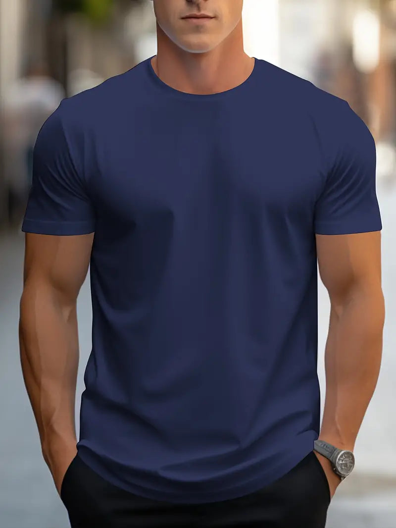 T-shirt Homme Blanc Décontracté