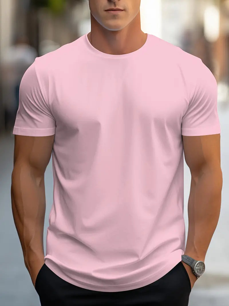 T-shirt Homme Blanc Décontracté