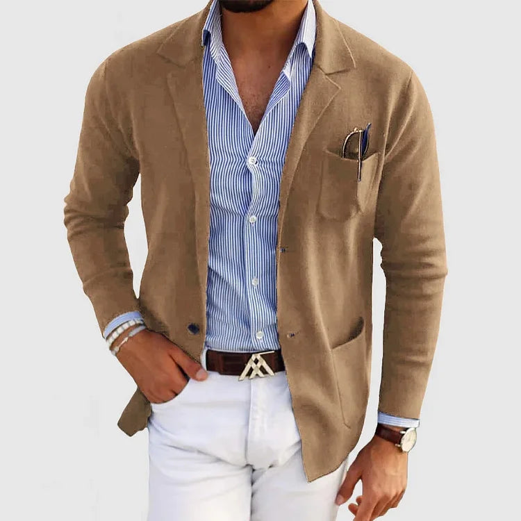 Gilet en maille confortable homme - BlxckFR