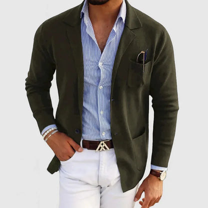 Gilet en maille confortable homme