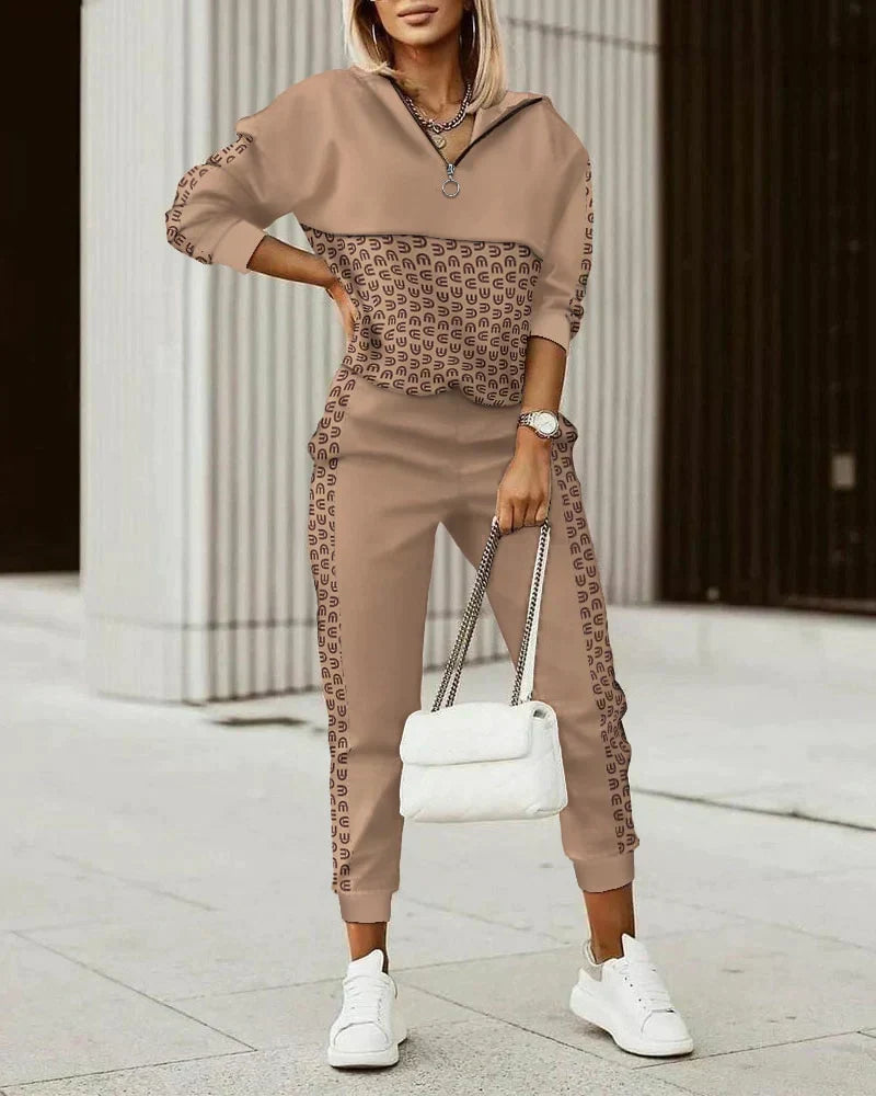 Ensemble Décontracté pour Femme Capuche et Jogging