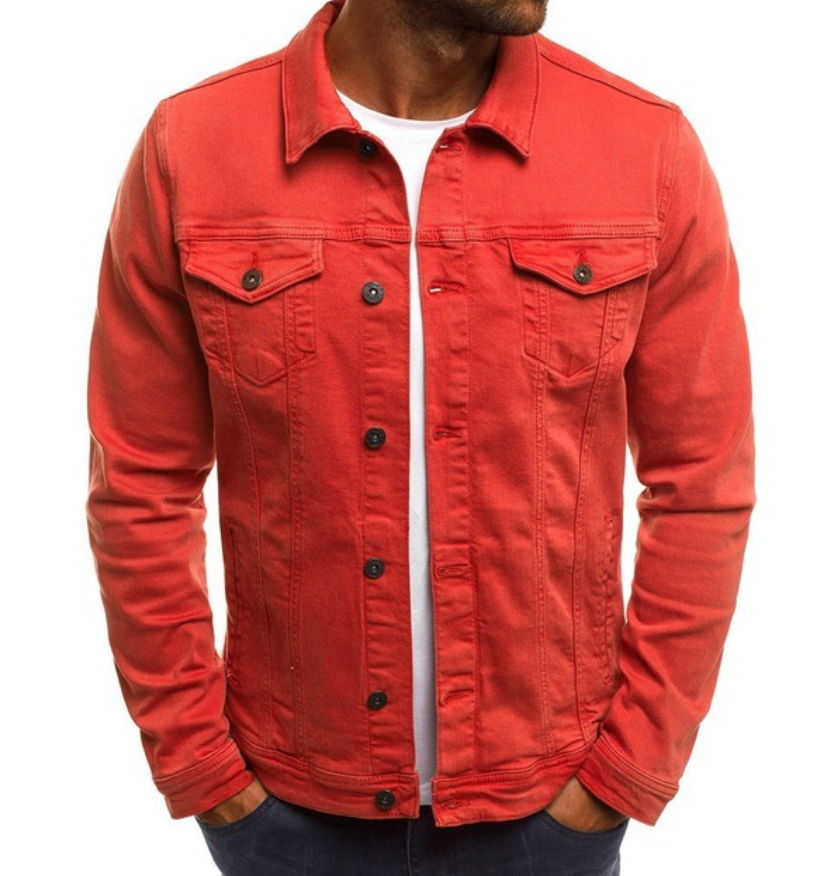 Veste Court Homme avec Poches et Fermeture Éclair pour Printemps