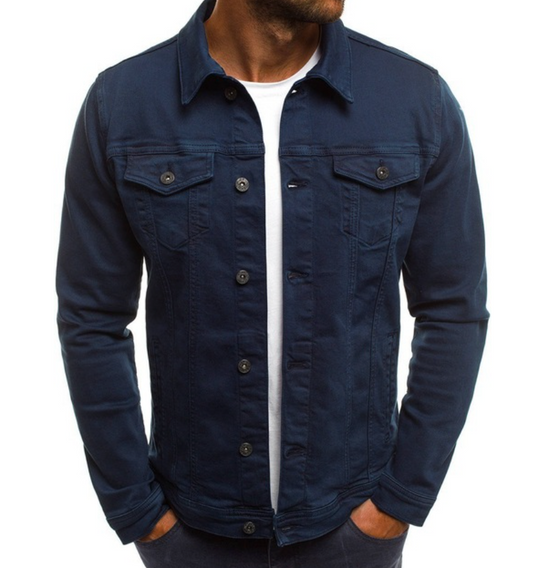 Veste Court Homme avec Poches et Fermeture Éclair pour Printemps - LuxeStyle