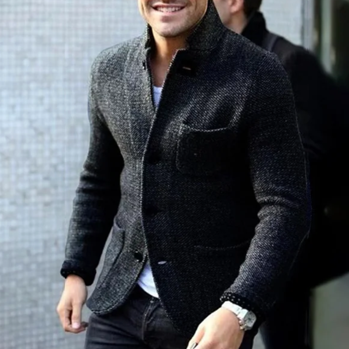Manteau Homme Hiver Court et Élégant - LuxeStyle