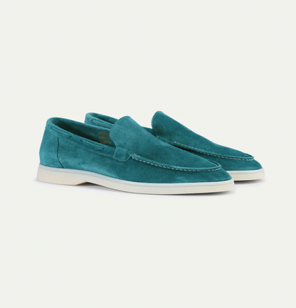 Chaussures Décontractées Homme Cuir Gris Chic