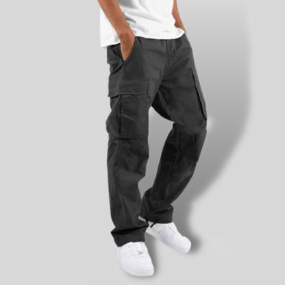 Pantalon casual pour homme style cargo