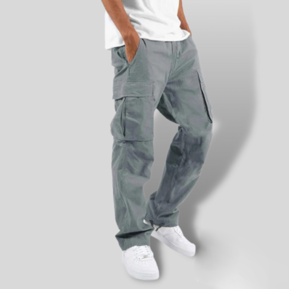 Pantalon casual pour homme style cargo