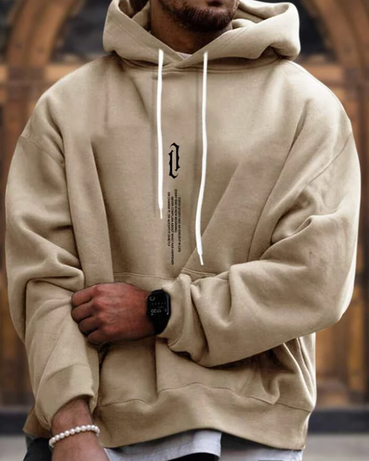 Sweat À Capuche Graphique Pour Homme | Parfait Pour Le Sport En Plein Air