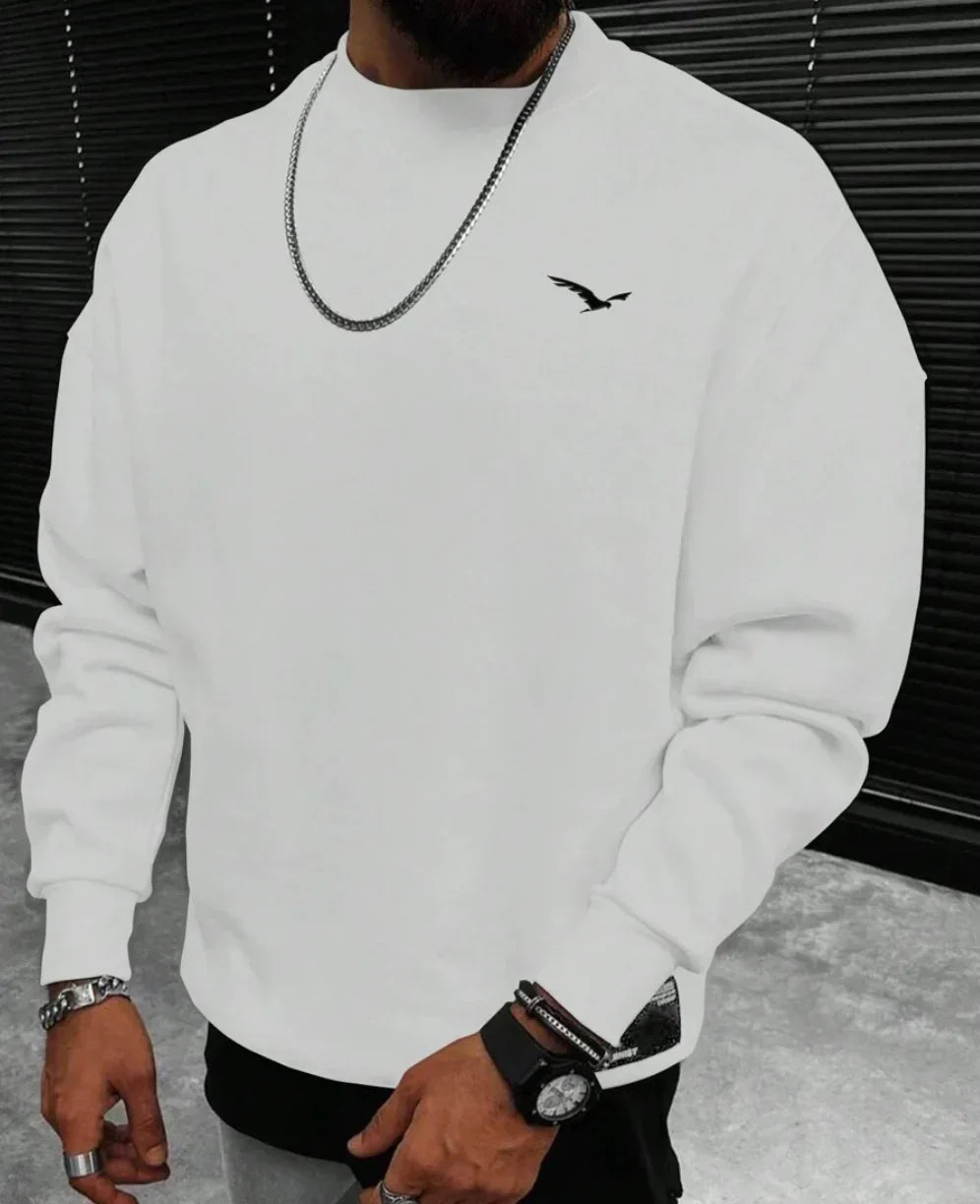 Pull Homme Col Rond Classique pour Automne