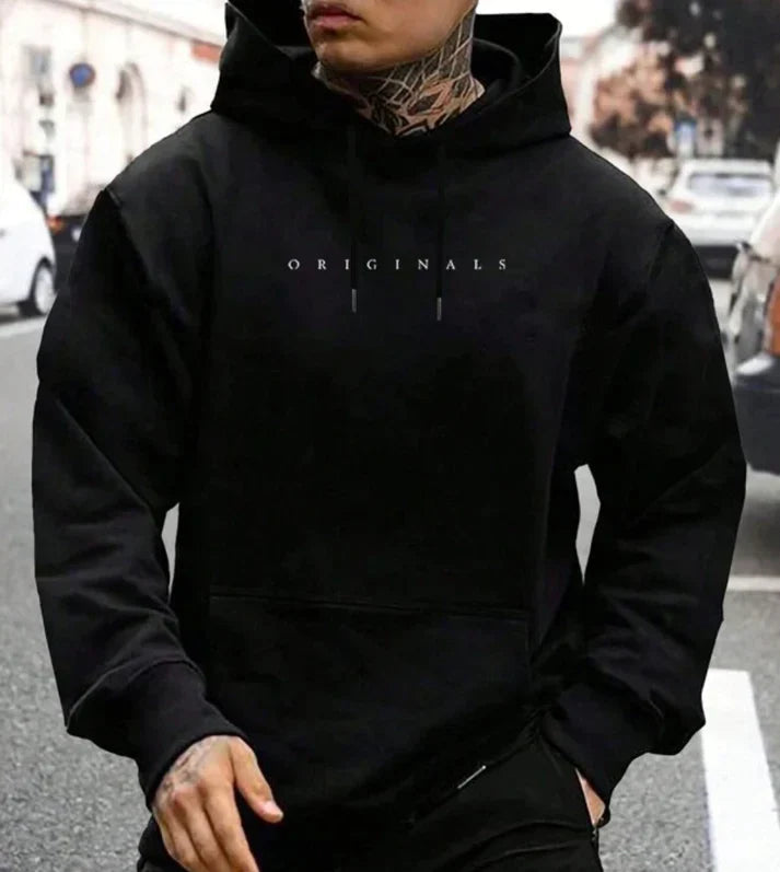 Sweat à Capuche Homme Sport avec Poche Avant - LuxeStyle
