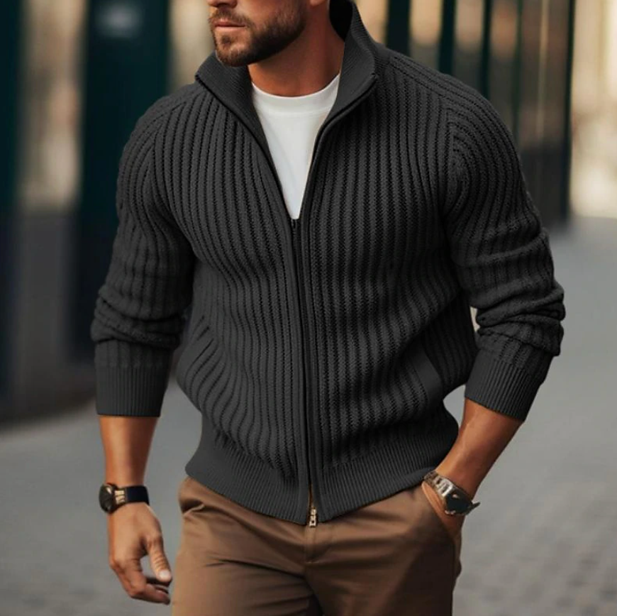 Pull zippé douillet hiver - LuxeStyle
