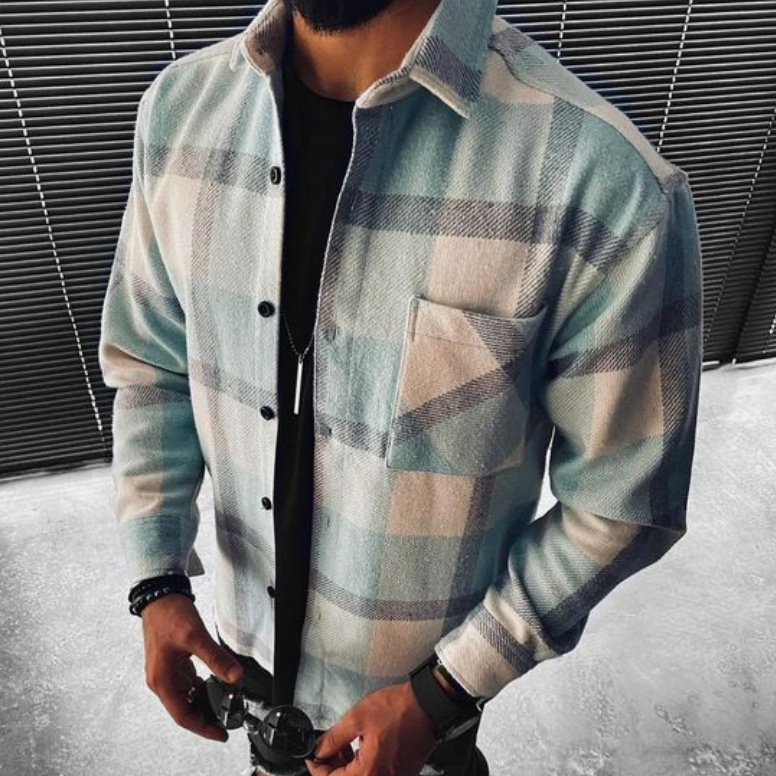 Chemise Flanelle Homme Hiver Confortable