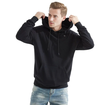 Sweat à capuche confortable chaud avec poches - BlxckFR