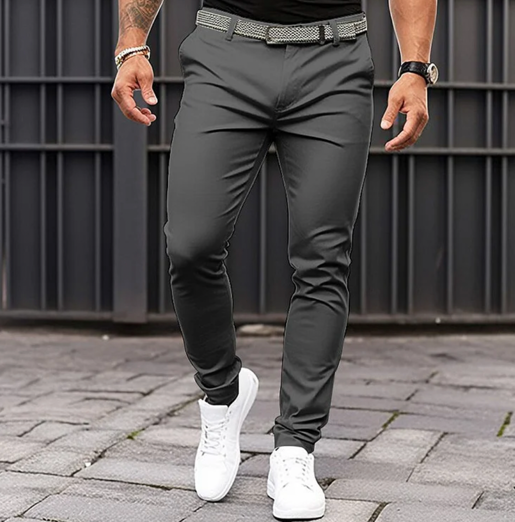 Pantalon Slim Confortable pour Homme Tout Temps - LuxeStyle
