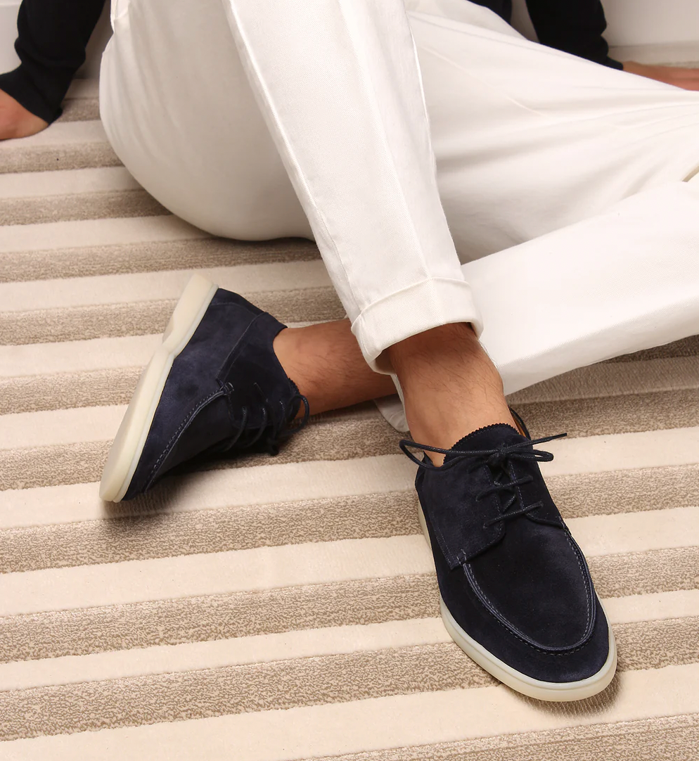 Mocassins Daim Homme - Chaussures Décontractées, Chic & Confortables - LuxeStyle