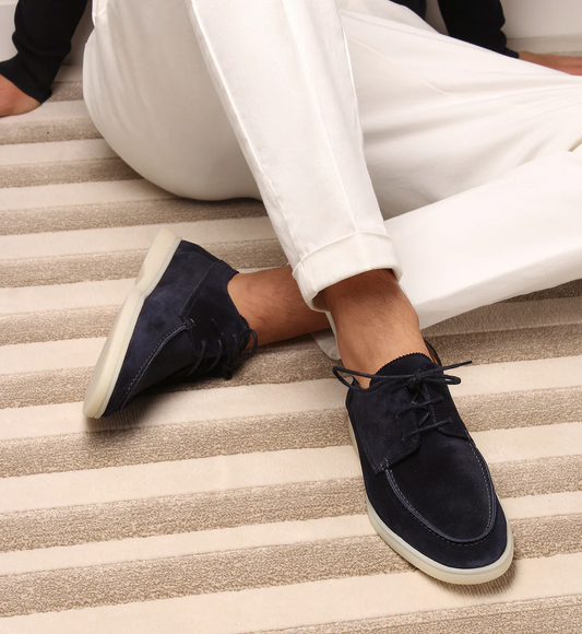 Mocassins Daim Homme - Chaussures Décontractées, Chic & Confortables - LuxeStyle