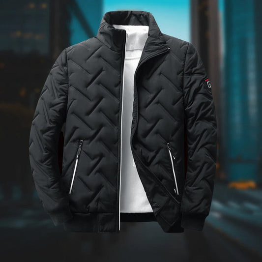 Blouson Homme Hiver Douillet avec Capuchon - LuxeStyle