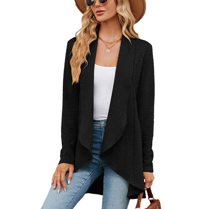 Gilet Élégant Taille Droite pour Femme Automne